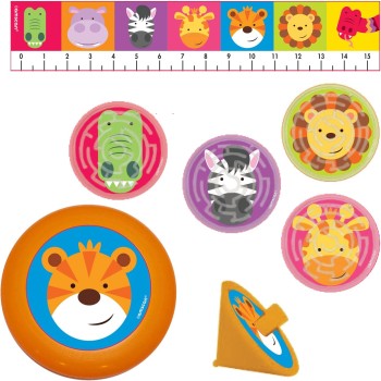 Jungle Animal Toy Favour Pack