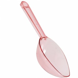 Candy Buffet Plastic Scoop - Light Pink - 16.5cm