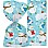 Polar Pals Christmas Cello Bags - 30cm