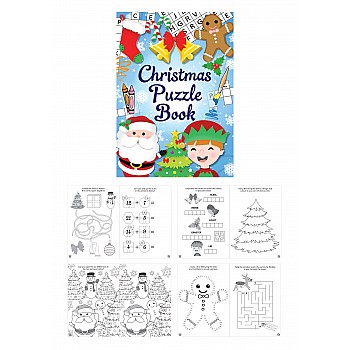 Christmas Puzzle Book  Christmas Puzzle Book