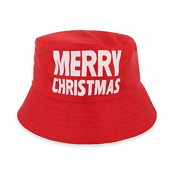Merry Christmas Bucket Hat (Adult Size)
