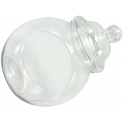 Victorian Sweet Spherical Jar - Plastic - 650ml