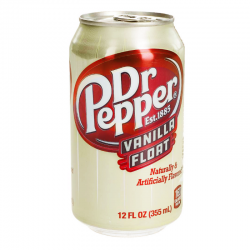 Dr Pepper Vanilla Float Soda Can Single
