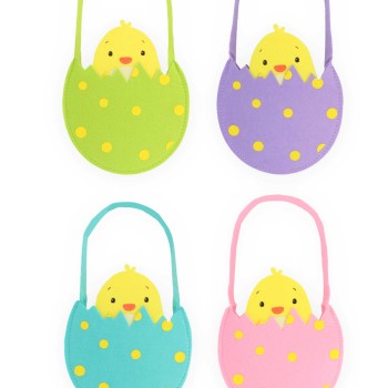 Felt Easter Bags - Assorted