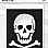 Skeleton Plastic Treat Bags 50pk