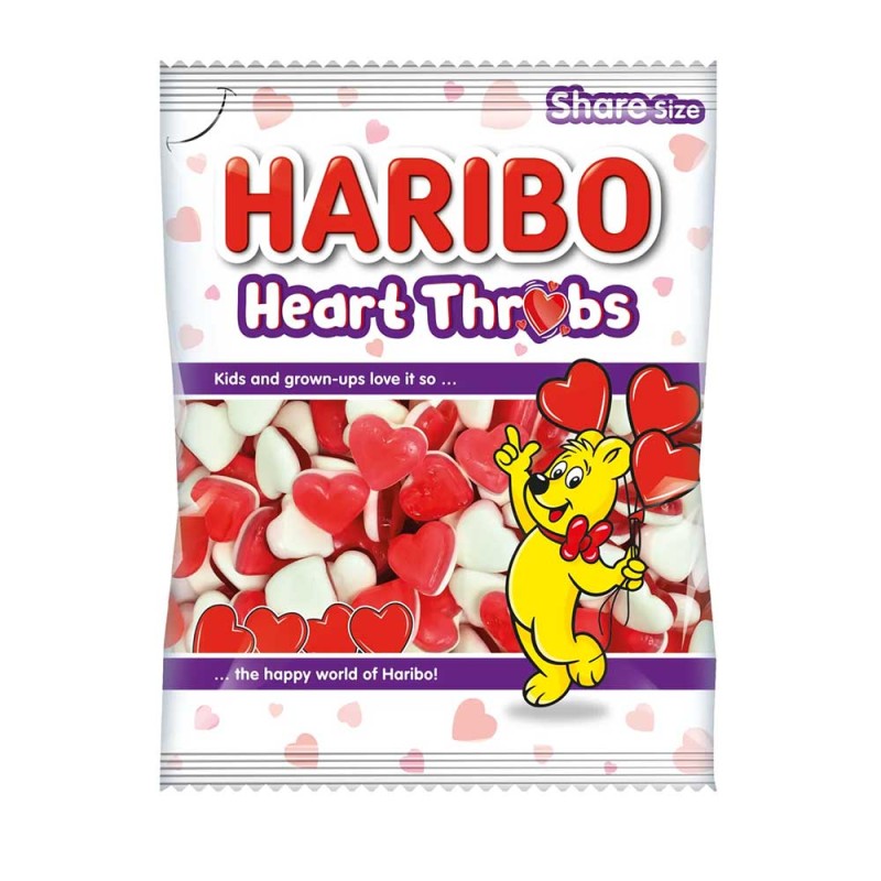 Haribo Heart Throbs Bags