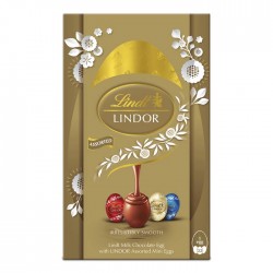 Lindor Lindt Milk Chocolate Egg & Lindor Assorted Mini Eggs (215g)