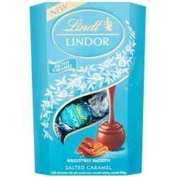 Lindor Lindt Sea Salted Milk Chocolate Cornet (200g)