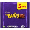 Cadbury Twirl Milk Chocolate 5 Pack Multipack 107.5g