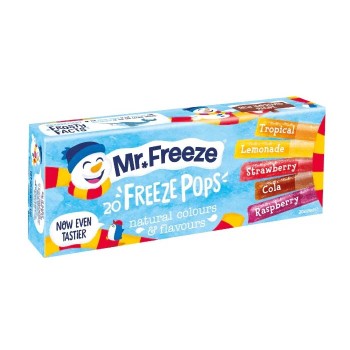 Mr. Freeze Ice Pops (20 x 45ml)