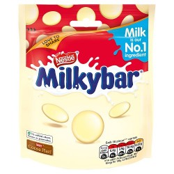 Milkybar White Chocolate Buttons Sharing Pouch (93 Grams)