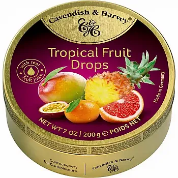 Cavendish & Harvey Tropical Fruit Drops 200g