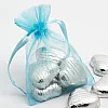 Pale Blue Organza Bag – 3″ x 4″
