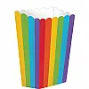 Small Rainbow Popcorn Boxes - 13cm